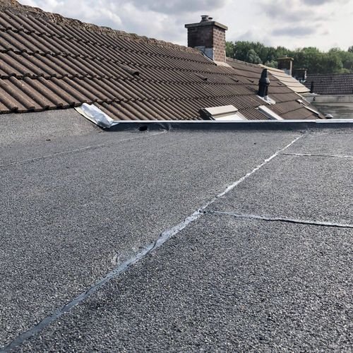 Nieuw plat dak gelegd in Lisse Nieuw plat dak gelegd in Lisse